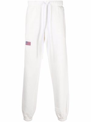 Autry embroidered logo sweatpants - White