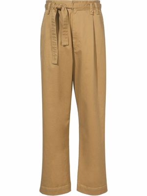Proenza Schouler White Label belted wide-leg trousers - Brown