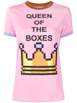 Natasha Zinko Queen Of The Boxes T-shirt - Pink