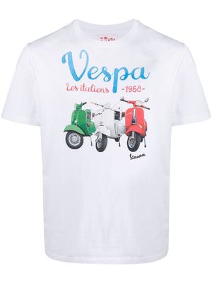 MC2 Saint Barth Vespa Italiens cotton T-shirt - White