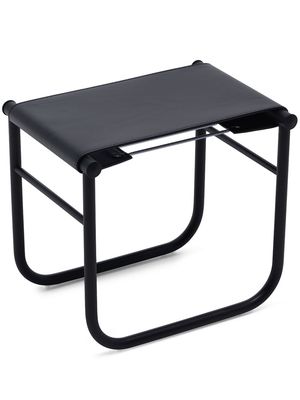 Cassina LC9 leather stool - Black