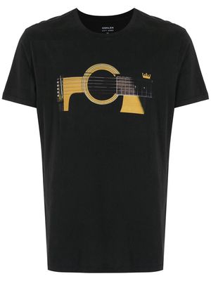 Osklen Guitar graphic-print T-shirt - Black