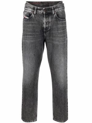 Diesel D-Fining tapered-leg jeans - Grey