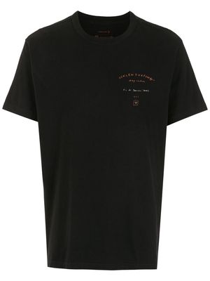 Osklen Surf Board graphic T-shirt - Black