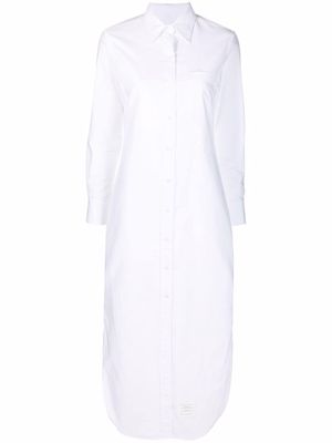 Thom Browne long shirt dress - White