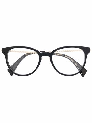 LANVIN cat-eye eyeglass frames - Black