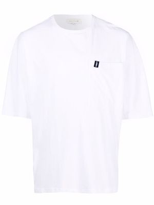 Mackintosh Rain or Shine organic-cotton T-shirt - White