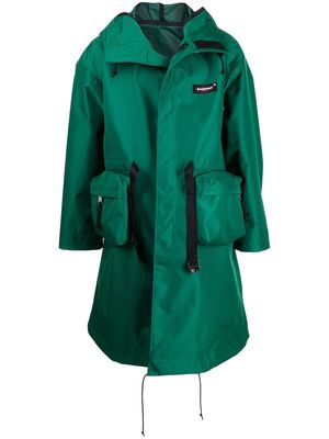 UNDERCOVER x Eastpak side-pockets coat - Green