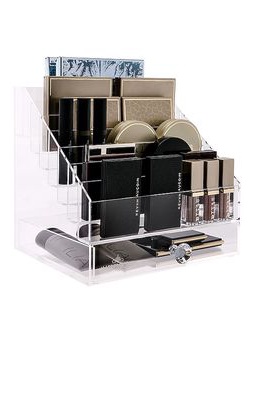 Impressions Vanity Diamond Collection Palette Organizer in Clear.