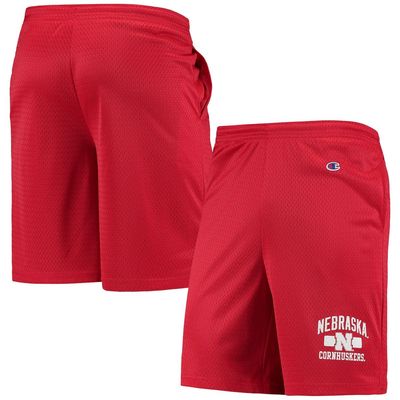 Men's Champion Scarlet Nebraska Huskers Classic Shorts