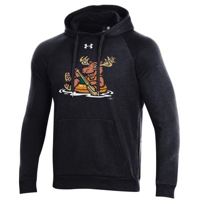 Men's Under Armour Black Missoula Paddleheads All Day Pullover Hoodie
