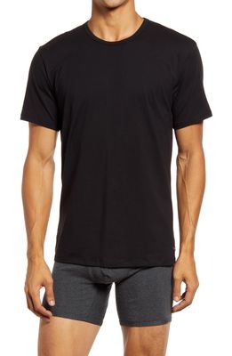 Calvin Klein Men's 2-Pack Stretch T-Shirts in 001 Black