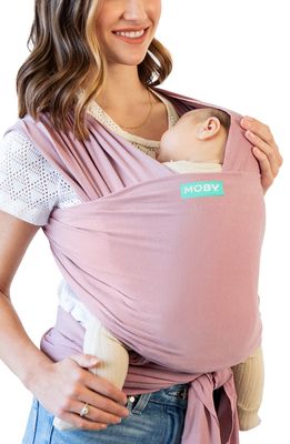 MOBY Classic Baby Wrap Carrier in Dusty Rose