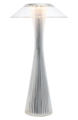 Kartell Space Outdoor Table Lamp in Chrome