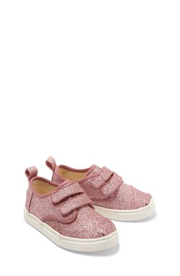 TOMS Kids' Cordones Double Strap Sneaker in Pink