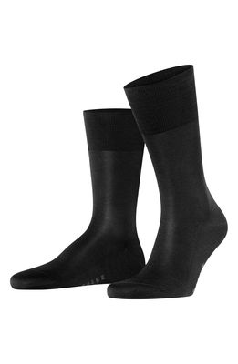 Falke Tiago Cotton Dress Socks in Black