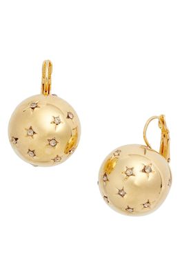 Gas Bijoux Comette Sphere Earrings in Gold