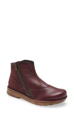 Naot Spello Boot in Soft Bordeaux/Walnut/Violet