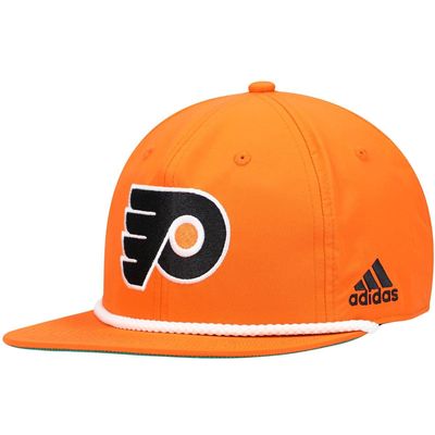 Men's adidas Orange Philadelphia Flyers Rope Adjustable Hat