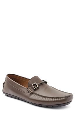 Bruno Magli Xander Driving Loafer in Brown Leather