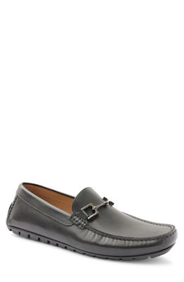Bruno Magli Xander Driving Loafer in Black Leather