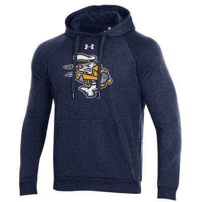 Men's Under Armour Navy Norwich Sea Unicorns All Day Pullover Hoodie