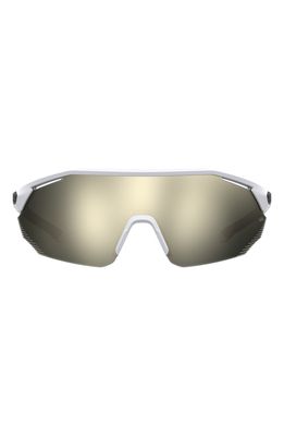 Under Armour 99mm Mirrored Sport Sunglasses in Grey