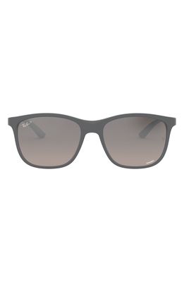 Ray-Ban 59mm Chromance Polarized Sunglasses in Grey