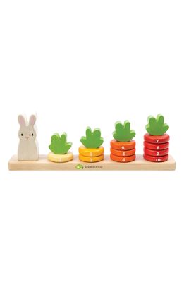 Tender Leaf Toys Counting Carrots Toy in Orange
