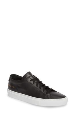 Common Projects Original Achilles Low Sneaker in Black