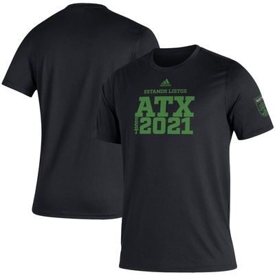 Men's adidas Black Austin FC Kickoff T-Shirt