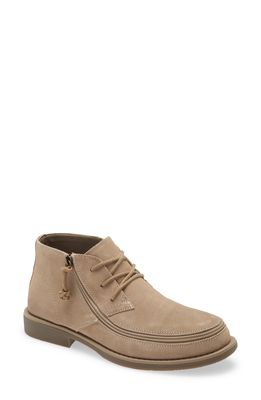 BILLY Footwear Zip Around Chukka Boot in Tan Suede