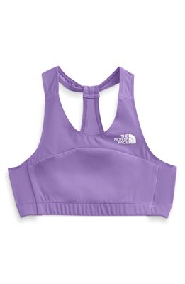 The North Face Kids' Never Stop Sports Bra in Paisley Purple
