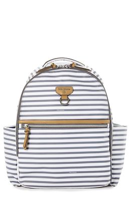 TWELVElittle Midi Go 3.0 Stripe Water Resistant Diaper Backpack