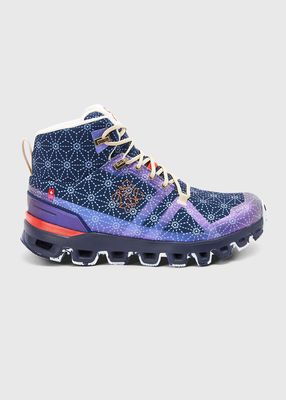 Cloudrock Jacquard Lace-Up Hiking Sneakers