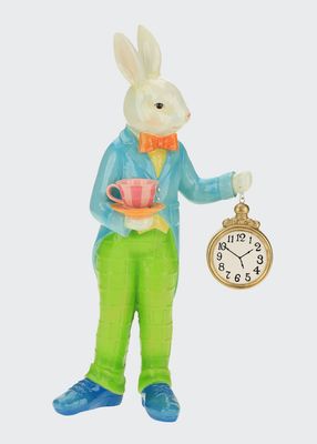 Easter Rabbit with Clock