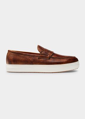 Men's Principe Leather Sneaker Loafers