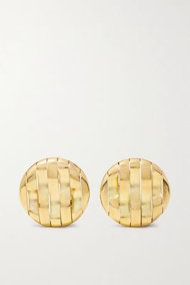 Sabbadini - 18-karat Gold Clip Earrings - one size