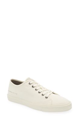 AllSaints Theo Canvas Sneaker in Off White