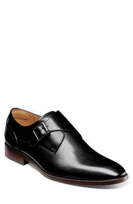 Florsheim Sorrento Monk Strap Shoe in Black