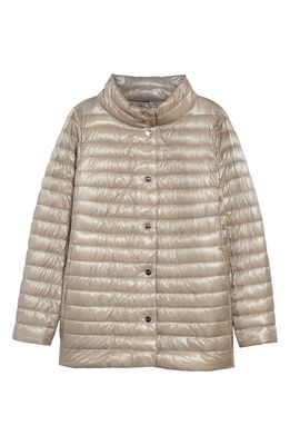 Herno Reversible Ultralight Down Jacket in 1994/Champagne/Lt. Grey