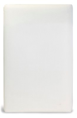 Lullaby Earth Breathable Lightweight Mini Crib Mattress in White