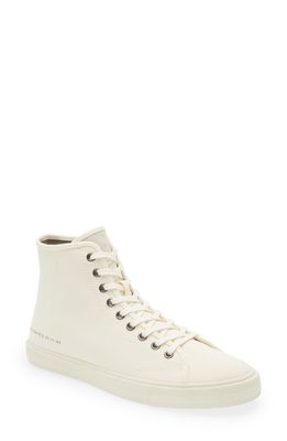 AllSaints Bryce High Top Sneaker in Off White