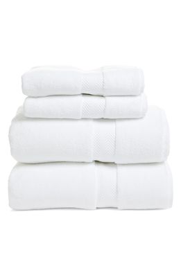 Nordstrom 4-Piece Hydrocotton Bath Towel & Hand Towel Set in White