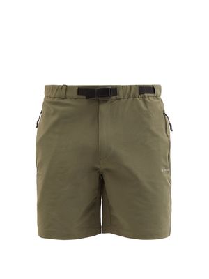 Snow Peak - Dwr Comfort Technical-shell Shorts - Mens - Green