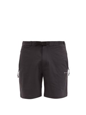 Snow Peak - Dwr Comfort Technical-shell Shorts - Mens - Black