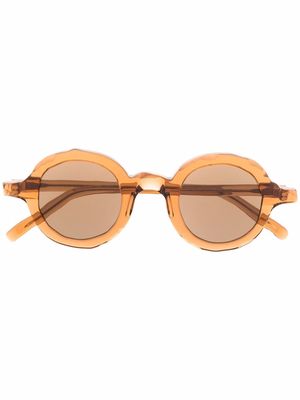 MASAHIROMARUYAMA round-frame sunglasses - Brown