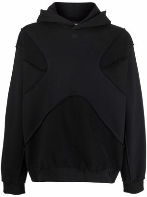 MISBHV piped melange hoodie - Black