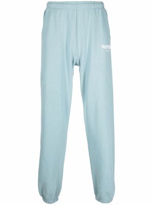 Sporty & Rich Club tapered cotton joggers - Blue