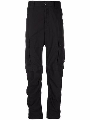 C.P. Company adjustable-length cargo trousers - Black